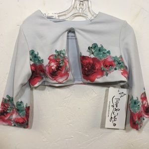 Pippa & Jolie Roses Cardigan
